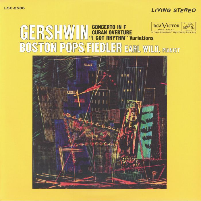 Concerto In F / Cuban Overture / I Got Rhythm Variations - 2xLP vinyl record cover