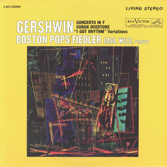 Concerto In F / Cuban Overture / I Got Rhythm Variations - 2xLP vinyl record cover