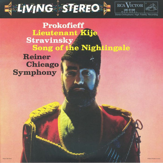 Lieutenant Kije / Song Of The Nightingale - Remastered 2xLP vinyl record cover