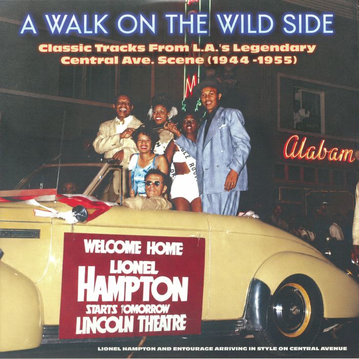 A Walk On The Wild Side: Central Ave 1944-1955 - Vinyl LP vinyl record cover