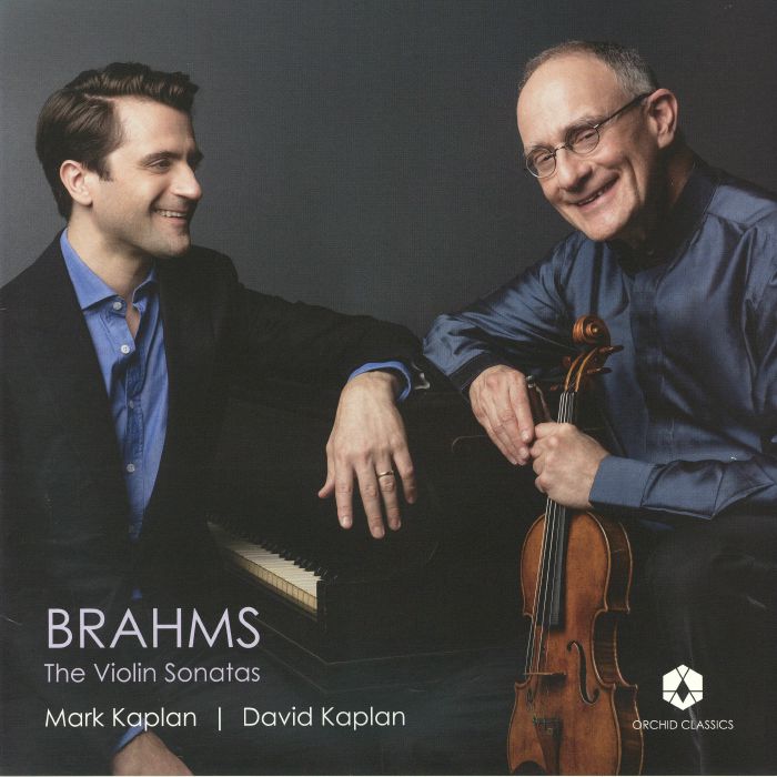 Brahms: The Violin Sonatas - 4xLP vinyl record cover