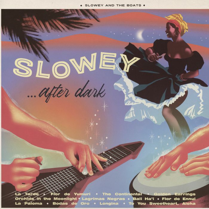 Slowey After Dark - Saltwater Vinyl LP vinyl record cover