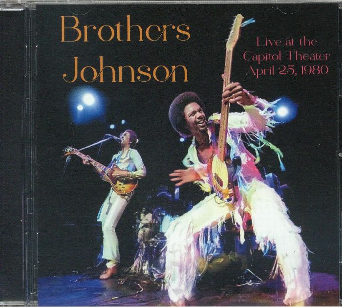Live At The Capitol Theater April 25 1980 - CD CD cover
