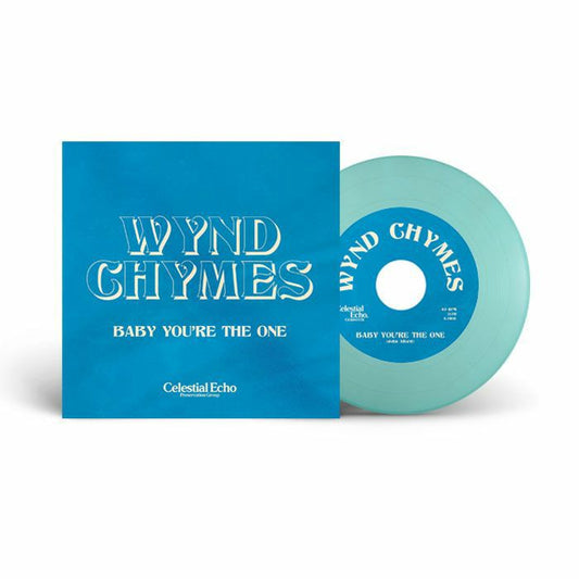 Baby You're The One - Translucent Blue Vinyl Single vinyl record cover