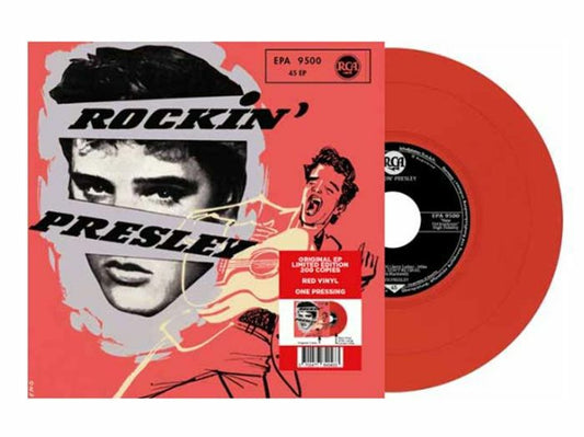 EP Etranger No 21: Rockin' Presley - Red Vinyl EP vinyl record cover