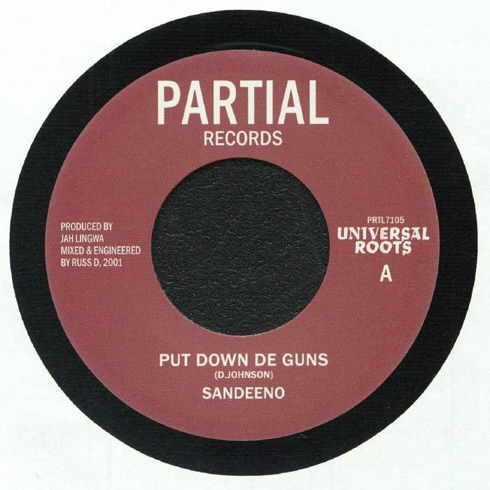 Put Down De Guns - Vinyl Single vinyl record cover