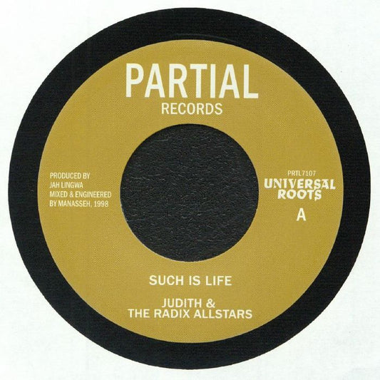Such Is Life - Vinyl Single vinyl record cover