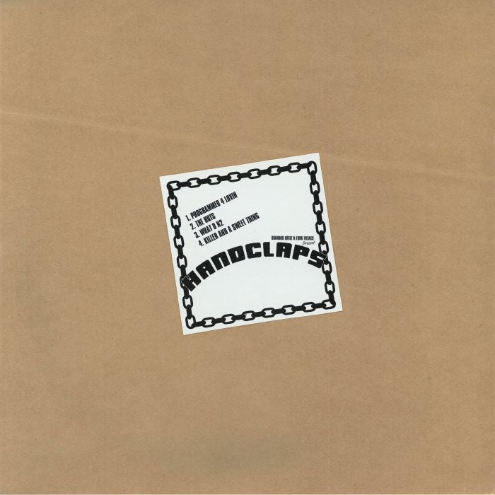 Handclaps - Limited Edition Vinyl EP vinyl record cover