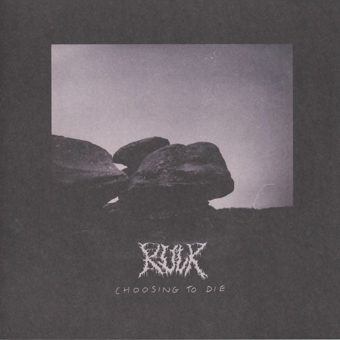 Choosing To Die - Silver Vinyl LP vinyl record cover