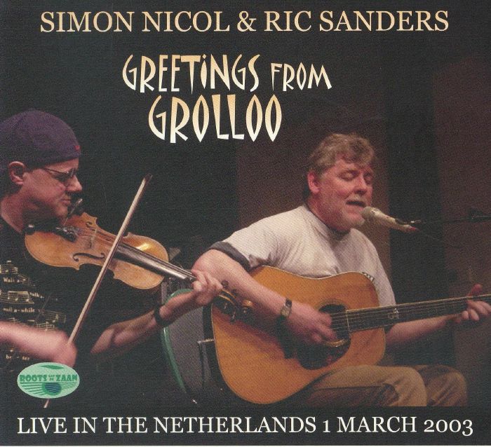 Greetings From Grolloo: Live In The Netherlands 1st March 2003 - CD CD cover