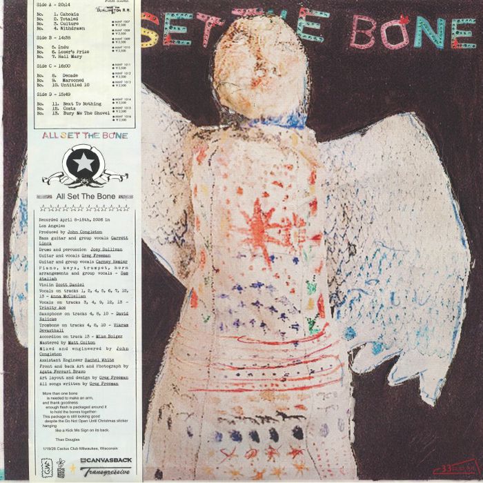 All Set The Bone - Limited Edition Coke Bottle Clear 2xLP vinyl record cover