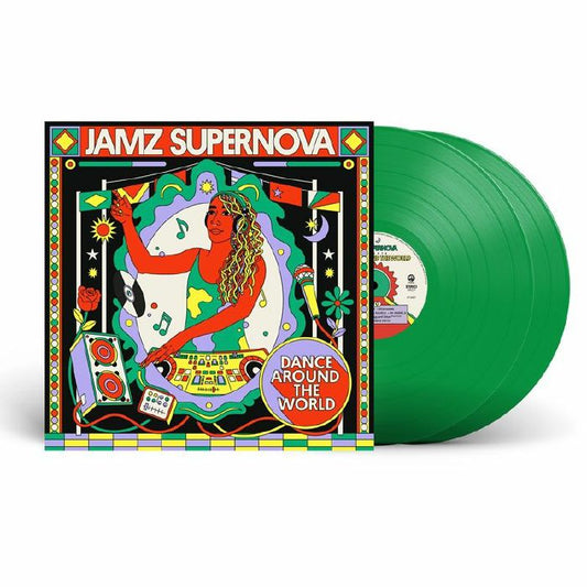 Dance Around The World - Limited Green Vinyl 2xLP vinyl record cover