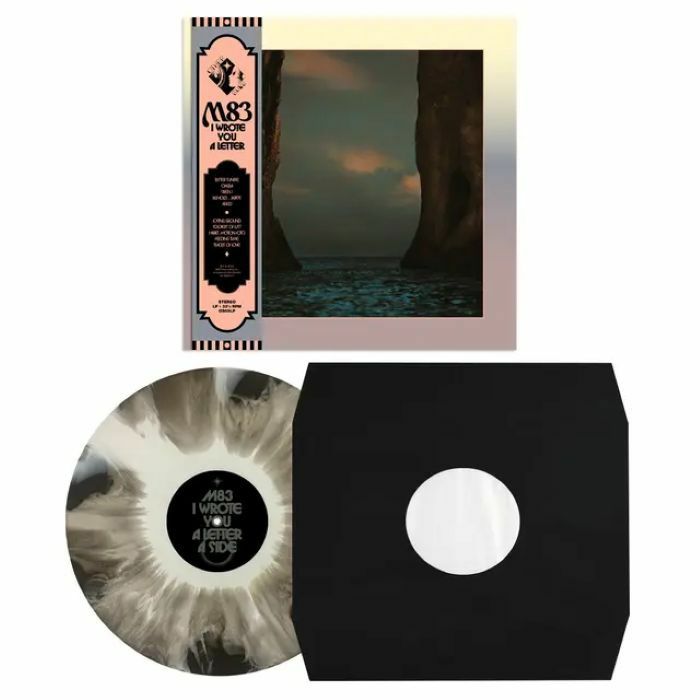 I Wrote You A Letter - Black & White Swirl Vinyl LP vinyl record cover