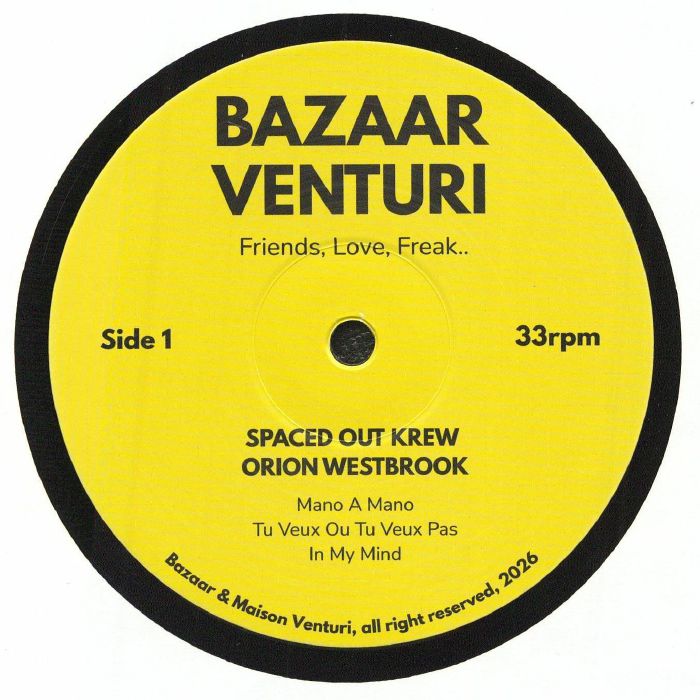Friends Love Freak - Vinyl LP vinyl record cover