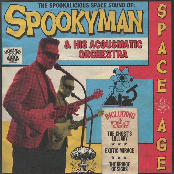 The Spookalicious Space Sound Of Spookyman - Vinyl LP vinyl record cover