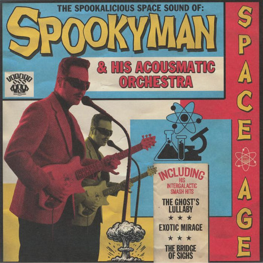 The Spookalicious Space Sound Of Spookyman - Vinyl LP vinyl record cover