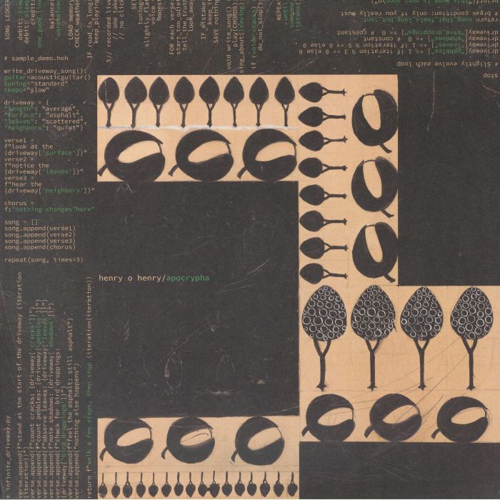 Apocrypha - Vinyl LP vinyl record cover