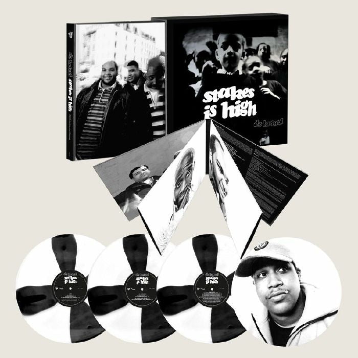 Stakes Is High - 30th Anniversary Splatter 4xLP vinyl record cover