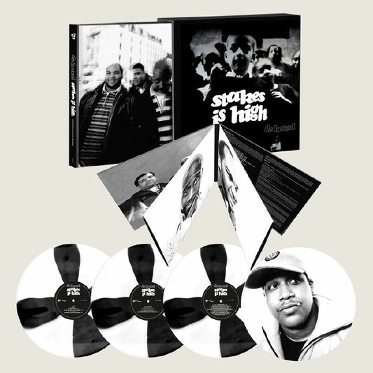 Stakes Is High - 30th Anniversary Splatter 4xLP vinyl record cover