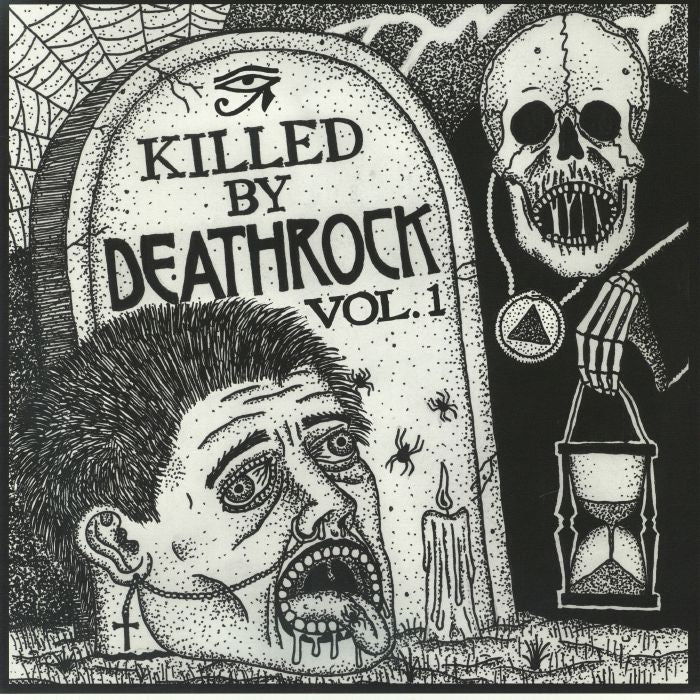 Killed By Deathrock Vol 1 - Shattered Bone Vinyl LP vinyl record cover