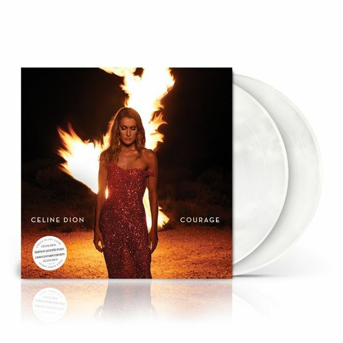 Courage - Limited Edition Pearly White 2xLP vinyl record cover