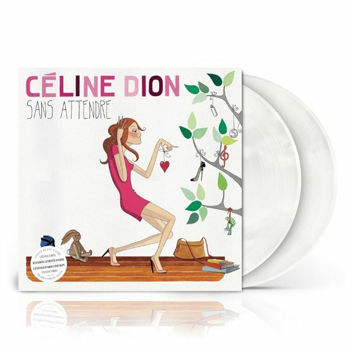 Sans Attendre - Pearly White Vinyl 2xLP vinyl record cover