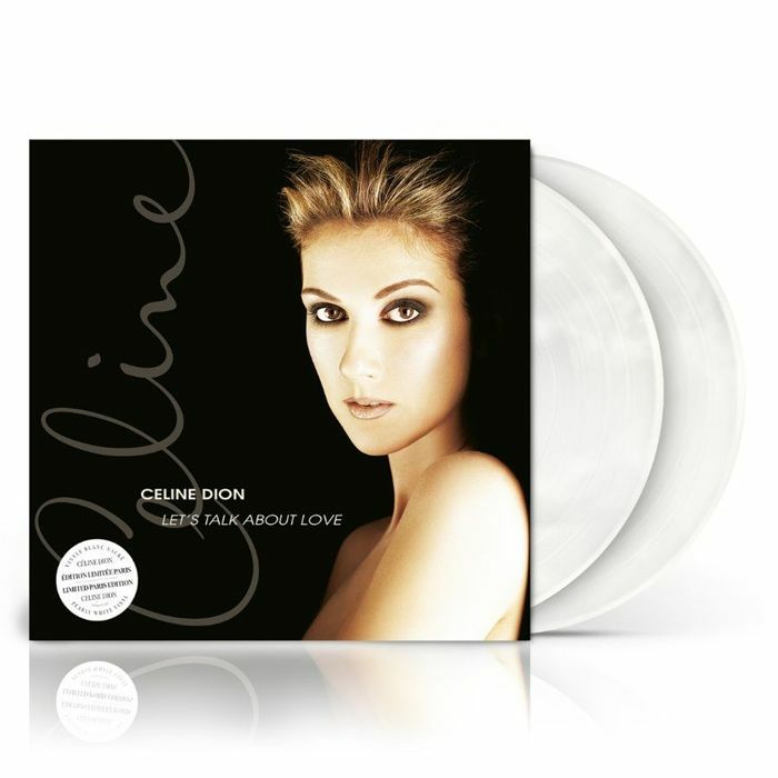 Let's Talk About Love - Limited Pearly White 2xLP vinyl record cover