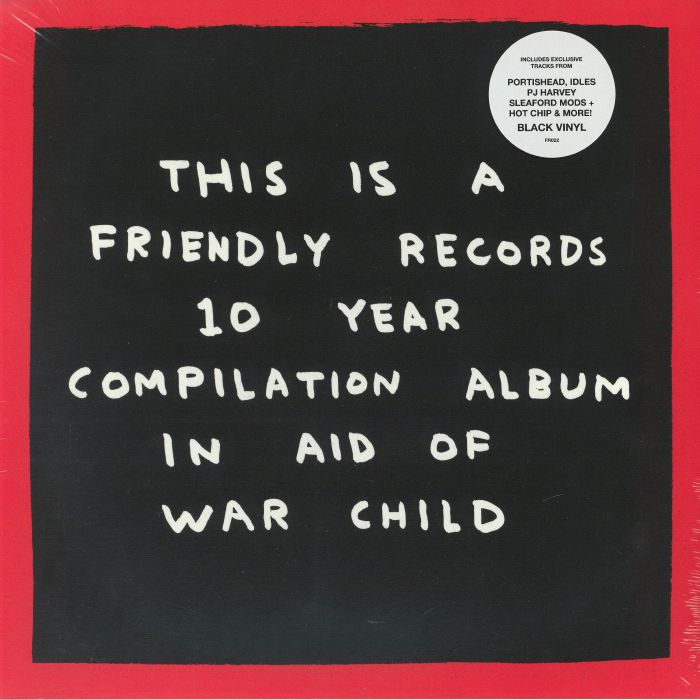 Friendly Recordings x War Child - Vinyl LP vinyl record cover