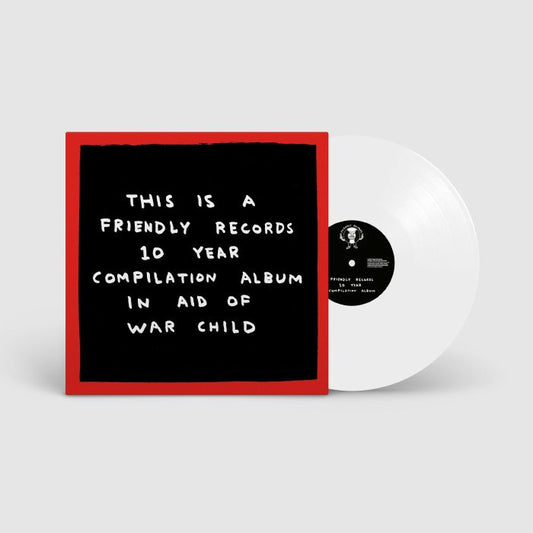 Friendly Recordings x War Child - White Vinyl LP vinyl record cover