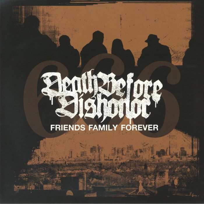 Friends Family Forever - Limited Edition Blue Marbled Vinyl LP vinyl record cover