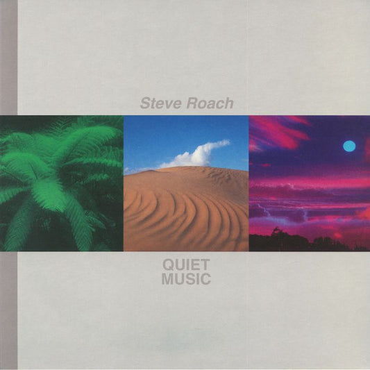 Quiet Music - Limited Edition Clear Vinyl 3xLP vinyl record cover