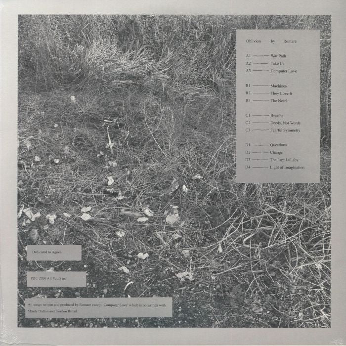 Oblivion - 2xLP vinyl record cover