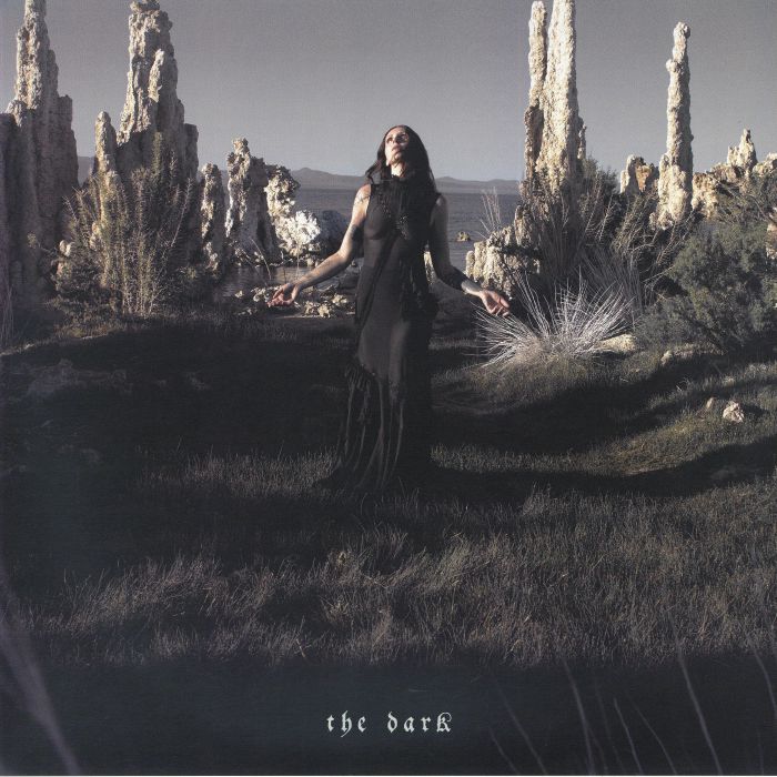 The Dark - Dark Green Vinyl LP vinyl record cover