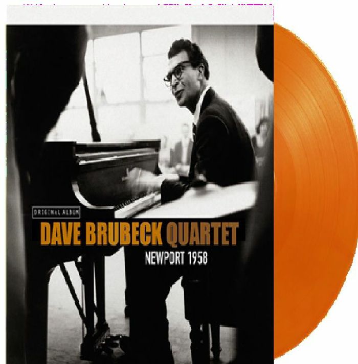 Newport 1958 - Orange Vinyl LP vinyl record cover