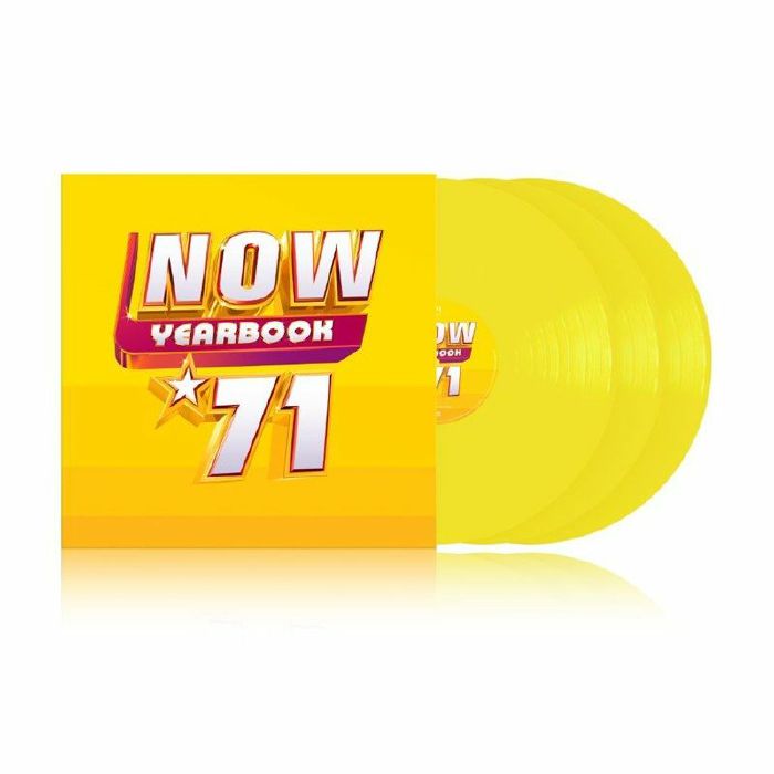 NOW Yearbook 1971 - Yellow Vinyl 3xLP vinyl record cover