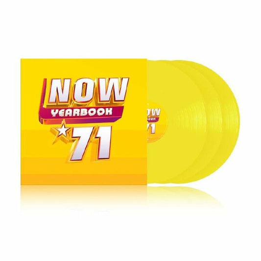 NOW Yearbook 1971 - Yellow Vinyl 3xLP vinyl record cover