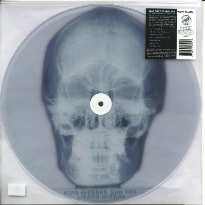 Skull X-Ray - Deluxe Edition Picture Disc Vinyl LP vinyl record cover