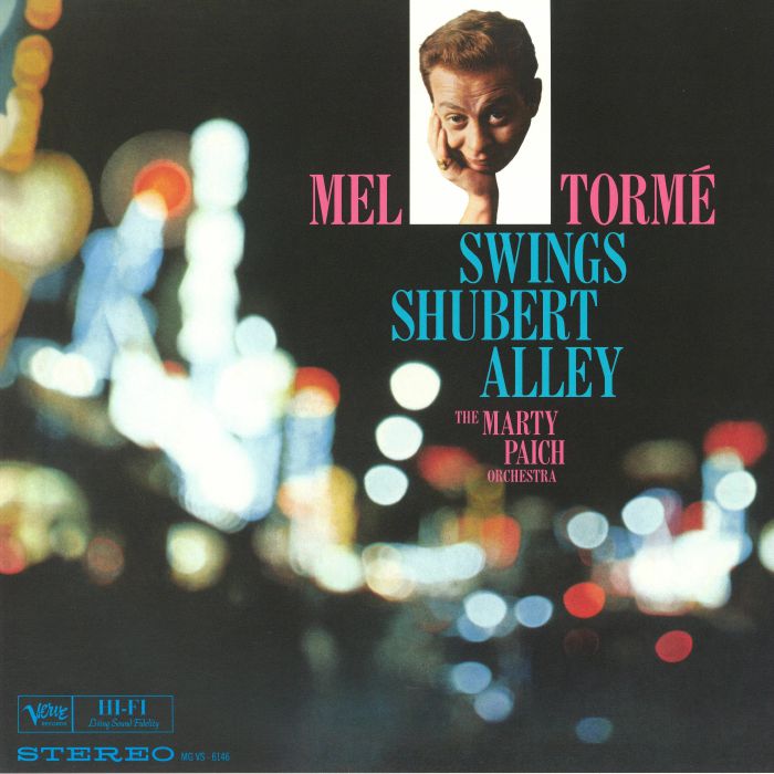Mel Torme Swings Shubert Alley - Vinyl LP vinyl record cover