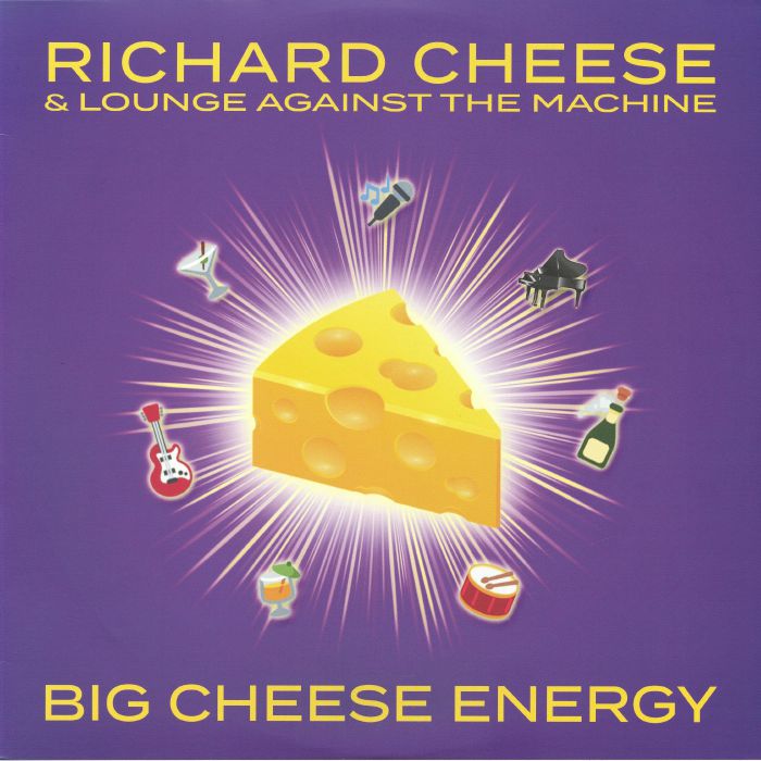 Big Cheese Energy - Clear Yellow Vinyl LP vinyl record cover