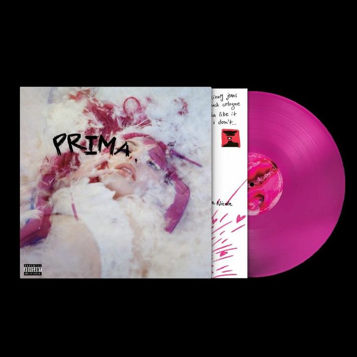 Prima - Limited Edition Berry Red Vinyl LP vinyl record cover