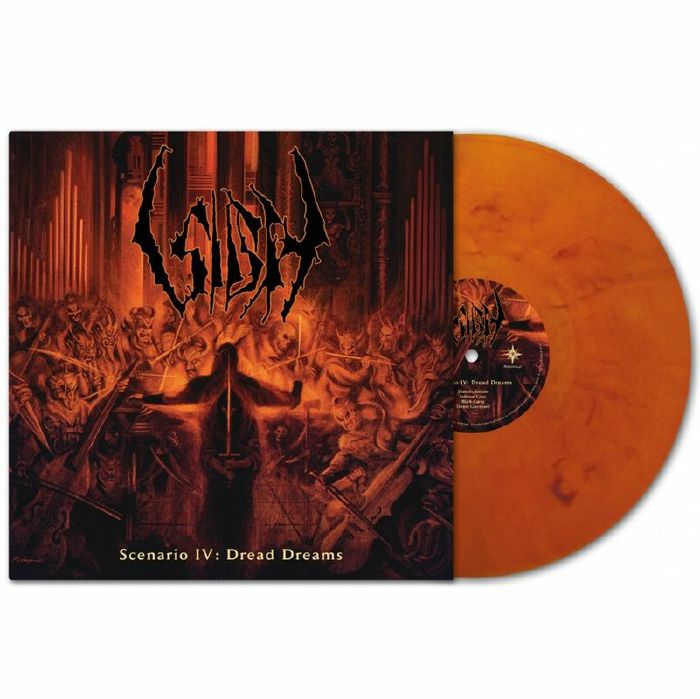 Scenario IV: Dread Dreams - Orange & Purple Marbled Vinyl LP vinyl record cover