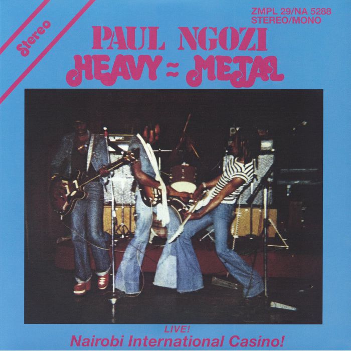 Heavy Metal Live! Nairobi International Casino! - Vinyl LP vinyl record cover