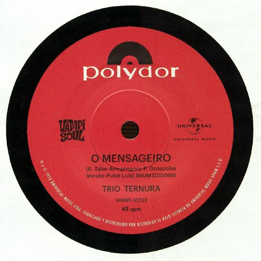 O Mensageiro - Vinyl Single vinyl record cover