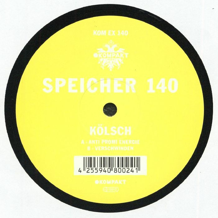 Speicher 140 - 12 Inch vinyl record cover