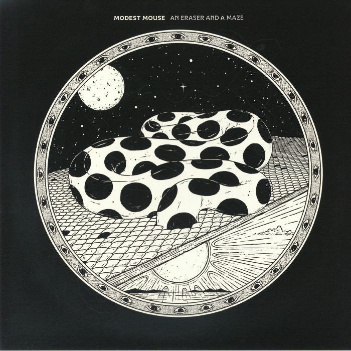 An Eraser And A Maze - Limited Edition Sky Blue 2xLP vinyl record cover