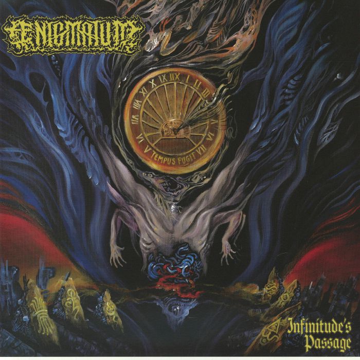 Infinitude's Passage - Blue Vinyl LP vinyl record cover