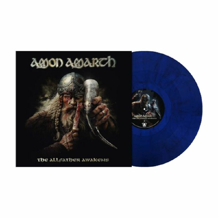 The Allfather Awakens - Wave Ruler Blue Marbled Vinyl LP vinyl record cover