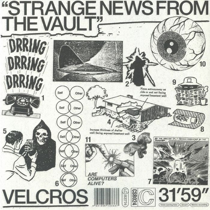 Strange News From The Vault - Vinyl LP vinyl record cover