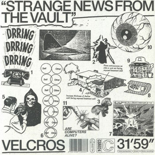 Strange News From The Vault - Vinyl LP vinyl record cover