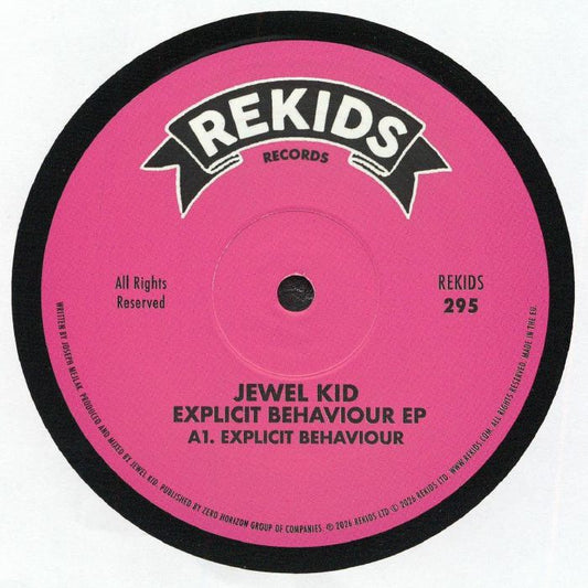 Explicit Behaviour - Vinyl EP vinyl record cover